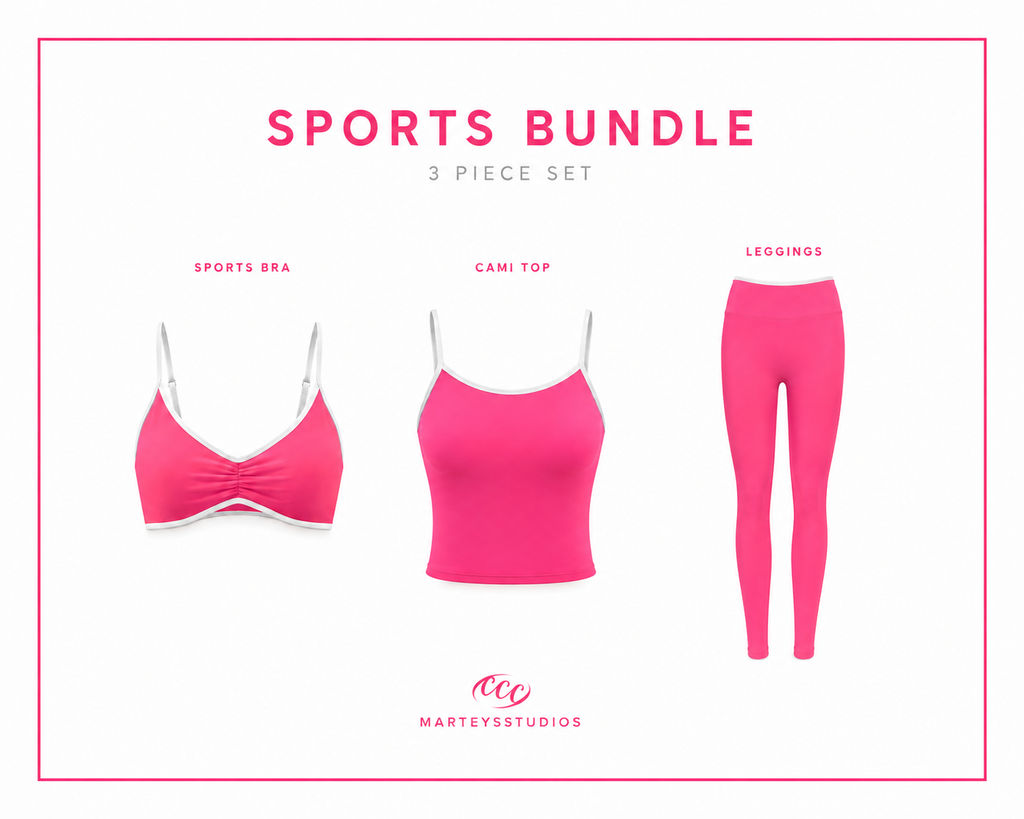 Pink Contrast Sport Bundle