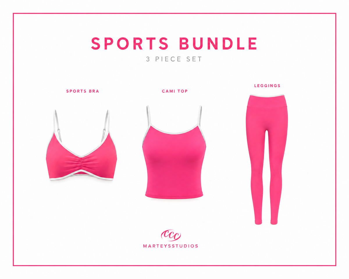 Pink Contrast Sport Bundle