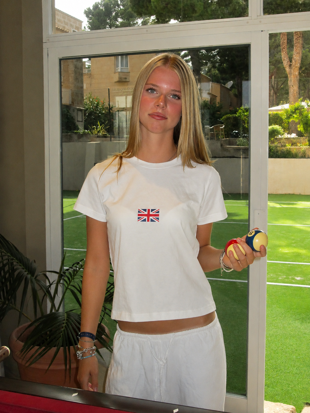 Flag Baby Tee