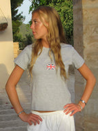 Flag Baby Tee