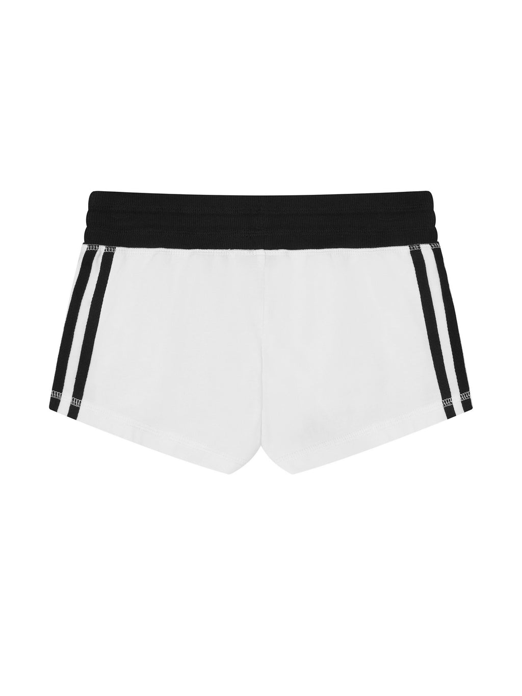 White Track Shorts