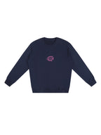 Navy Pink Fish Sweatshirt